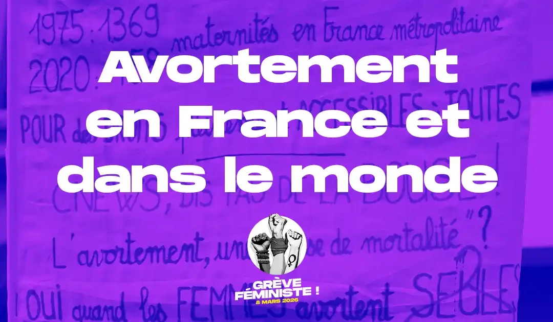Avortement en France et dans le monde
